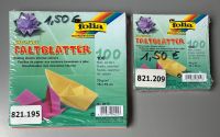 2 Päckchen Origami Papier Faltblätter 15 x 15 cm und 10 x 10 cm Bayern - Großheubach Vorschau