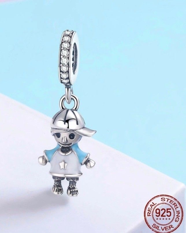 Charms 925er Silber Familie Geburt Baby Für Pandora Armband in Straelen