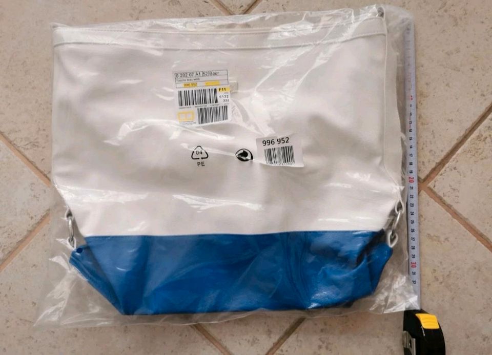 Aniston Umhängetasche Tasche blau weiss NEU in OVP für 4,00€ in Frohburg