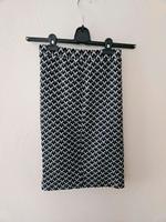 Vintage Strickrock Bleistiftrock Schlitz grau schwarz v-muster Nordrhein-Westfalen - Goch Vorschau