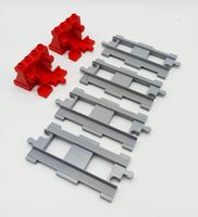 Lego Duplo Schienen 4 gerade 2 Prellböcke Nordrhein-Westfalen - Wegberg Vorschau
