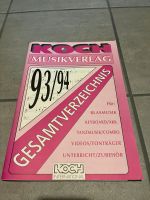 Koch Musikverlag 1993/1994 Nürnberg (Mittelfr) - Nordstadt Vorschau