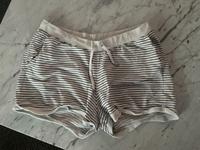 Damen H&M Sweatshorts Jersey Shirts kurze Hose gestreift XL weiß Hessen - Limburg Vorschau