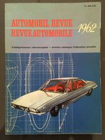 Antiquität Automobilrevue Schweiz Jahresausgabe 1962 Berlin - Schöneberg Vorschau