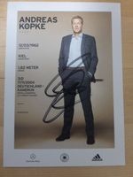 Autogrammkarte - Andreas Köpke - Weltmeister 2014 - handsigniert Saarland - Großrosseln Vorschau