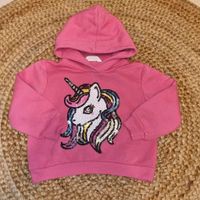 Pullover pink Einhorn Gr 98 Pailetten H&M neu Mädchenpulli Shirt Nordrhein-Westfalen - Sankt Augustin Vorschau