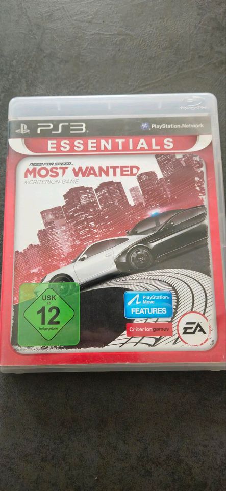 Playstaton 3 Spiel Need for Speed Most wanted in Rösrath