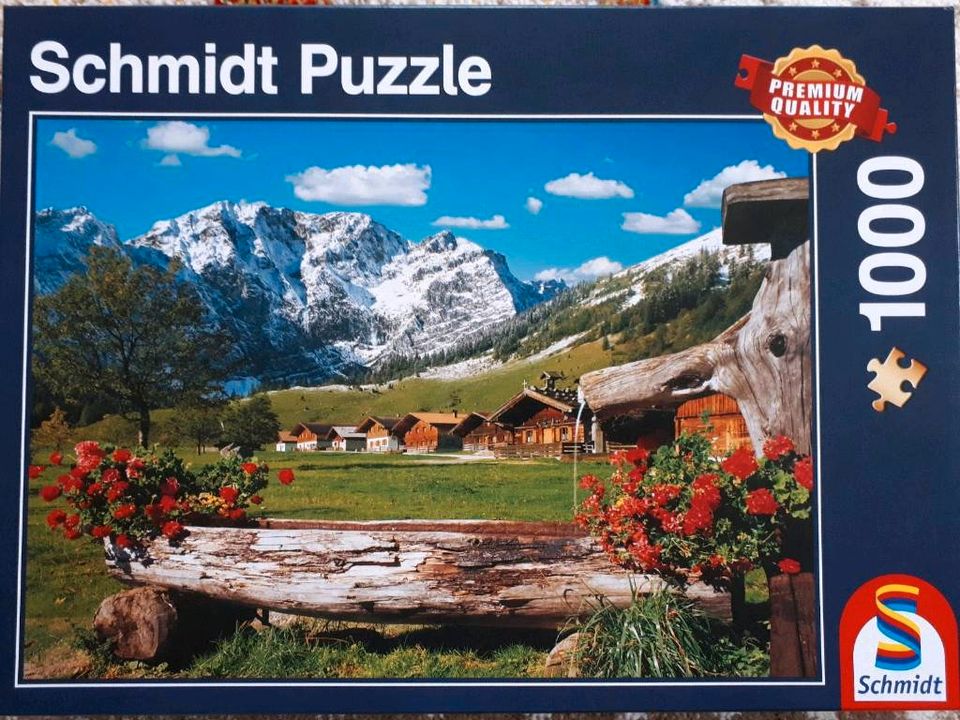 Verschiedene Puzzle ab 1000. Teile Ravensburger Schmidt in Donauwörth