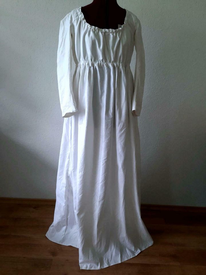 Online=aktuell Regency Biedermeier Kleid Jane Austen Dress Gr L in Neuenrade