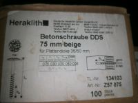 Heraklith Betonschraube DDS 75 mm beige. Schrauben für Deckendämm Schleswig-Holstein - Norderstapel Vorschau