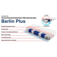 Taschenfederkern-Matratze Berlin 90x200cm Nordrhein-Westfalen - Hagen Vorschau