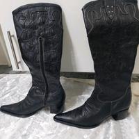 Damenstiefel Echtleder Größe 38 Bayern - Schwarzenbruck Vorschau