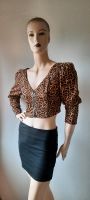 wNEU ZARA Oberteil Top Bluse Leo look Bauchfrei M 38 Bayern - Vaterstetten Vorschau