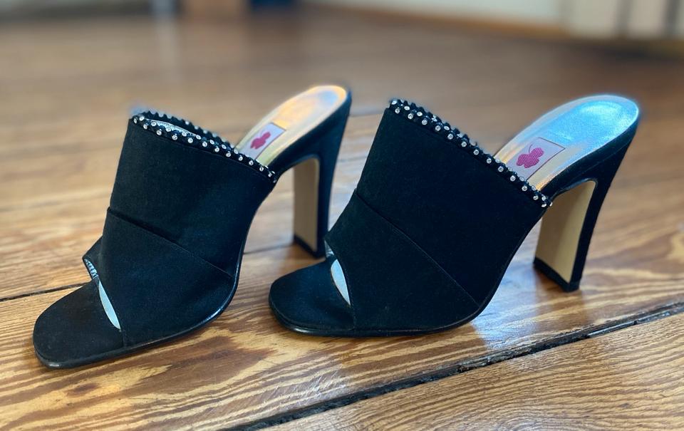 Pantoletten Pumps Mules Strass High Heels Gr.35 1 2 in Hamburg Nord Hamburg Eppendorf kleinanzeigen