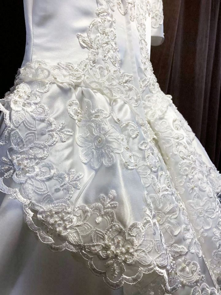 Brautkleid, Hochzeitskleid, Ballkleid, Prinzessinnenkleid (Gr.38) in Haan