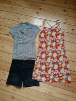 H&M - Bluse + Jeans-Shorts & s.oliver - Kleid Gr.146/152 Berlin - Reinickendorf Vorschau