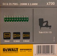 DEWALT | DDF6500020 | C4 & C5 Pins 20mm x 2,6mm | 700Stk | NEU! Niedersachsen - Zetel Vorschau