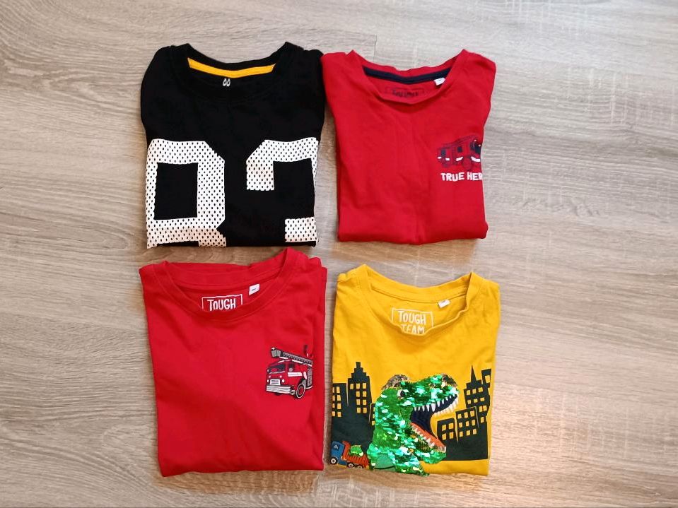 Langarmshirt T-Shirt Set Paket Jungen 116 in Neuenrade