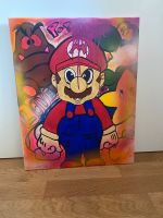 Pop Art Super Mario & Friends Leinwand 40x50cm Frankfurt am Main - Dornbusch Vorschau