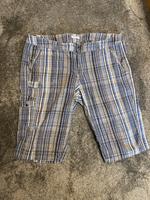 Kurze Hose Yessica Gr. 48 blau beige weiß Nordrhein-Westfalen - Unna Vorschau