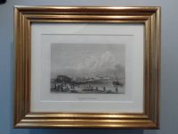 Orig.(ca. 1850) Stahlstich Galveston in Texas USA Bayern - Langquaid Vorschau