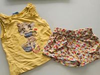 MAYORAL setzt shorts + t-shirt blumen gelb Nordrhein-Westfalen - Bergheim Vorschau