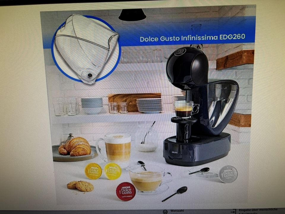 Krups Wassertank für Dolce Gusto Infinissima (OVP) in Bernau