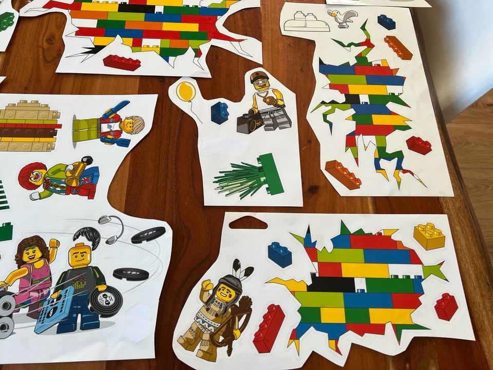 ❌ Lego Wandaufklaber Möbelaufkleber Sticker neu in Sulzbach a. Main