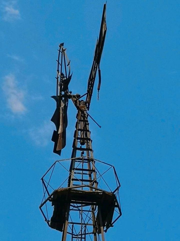 Verkauf  Windbrunnen, Windrad in Moosthenning