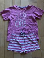 Kiki & Koko 2-teiliger Schlafanzug pink Katze Gr 122/128 H&M Zara München - Schwanthalerhöhe Vorschau