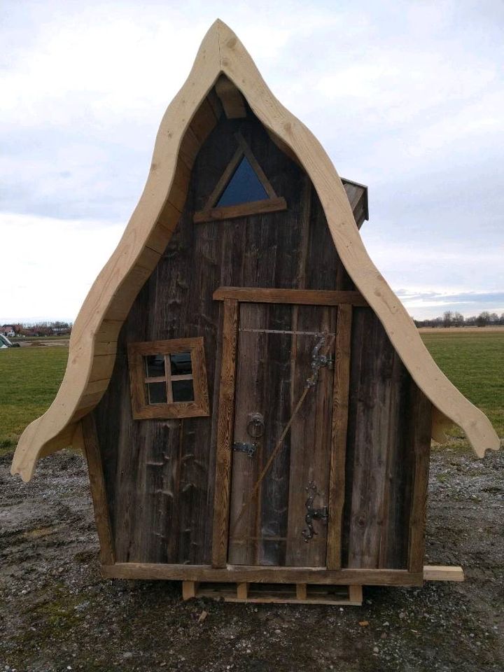 Gartenhaus Hexenhaus Spielhaus Tinyhouse in Wiedergeltingen