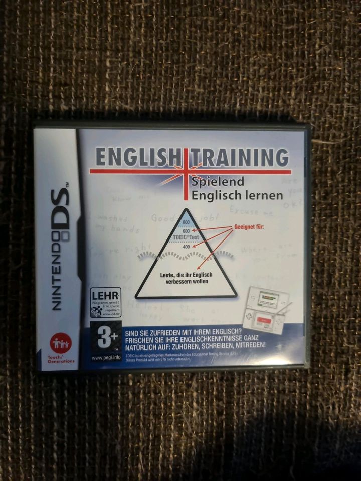 Englisch Training Nintendo DS 3DS in Hennstedt bei Itzehoe