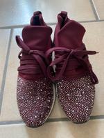 Sneaker mit Glitzer Gr. 39 neuwertig Aachen - Vaalserquartier Vorschau