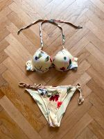 H&M Bikini zartgelb Blütenprint 36 75 B München - Laim Vorschau