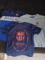 3 T Shirts  Barcelona Fussball Größe 116 Niedersachsen - Bösel Vorschau