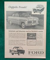 Ford Taunus 15 M Werbung 1957 Niedersachsen - Danndorf Vorschau