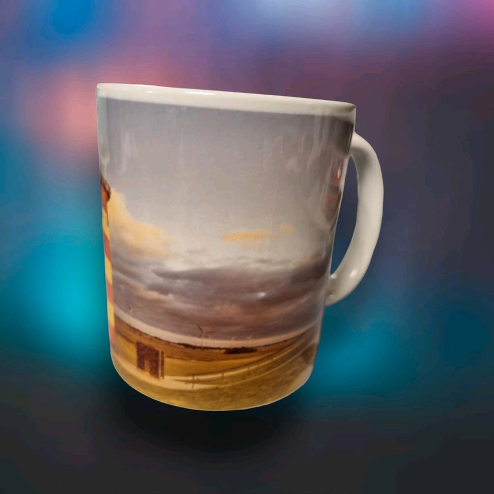 Neue Tasse mit Sublimationsdruck.. in Wirdum