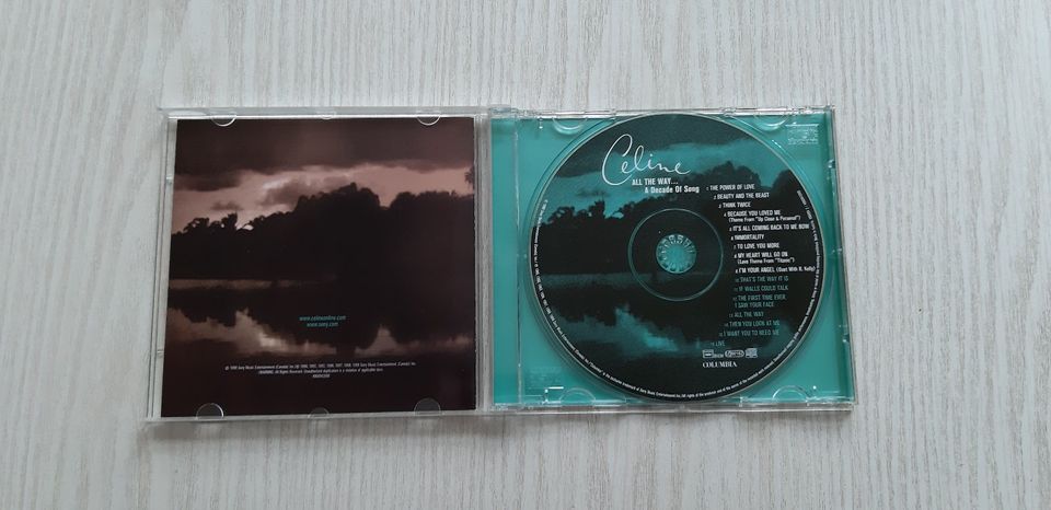 Celine Dion - All The Way - A Decade Of Song (ALBUM) Jahr 1999 in Herten