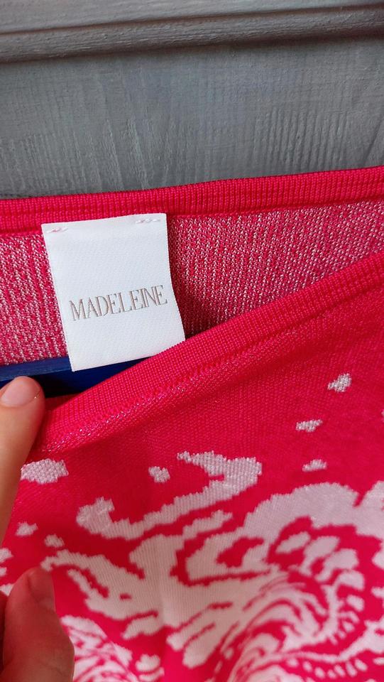 Leichte Pullover von Madeleine pink weiß Gr 40 42 dehnbar in Bochum