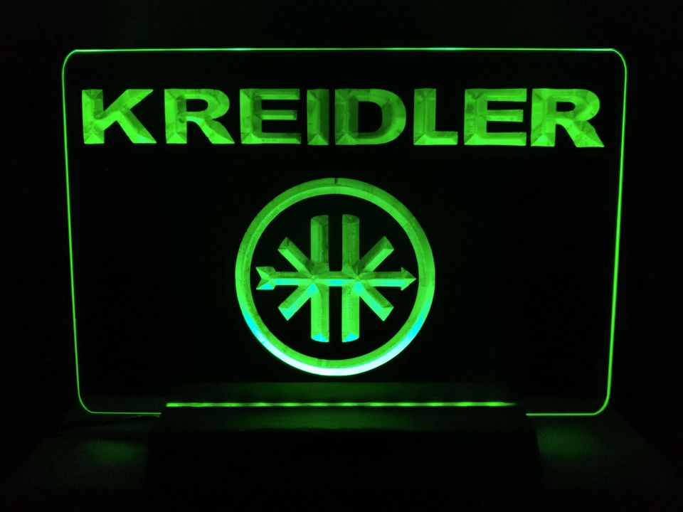 Kreidler LED Schild Moped Motorroller Roller Mofa Geschenk NEU in Emlichheim