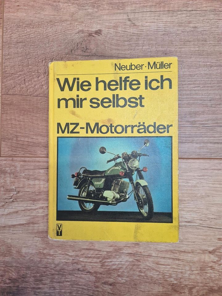 MZ Motorräder Buch Wie helfe ich mir selbst in Sömmerda