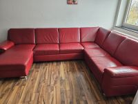 Rot Leder Sofa Couch Frankfurt am Main - Bornheim Vorschau