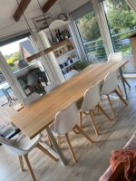 Esstisch mit 8 Stühlen Holztisch Skandi-Look Esszimmer Küche Nordrhein-Westfalen - Wesel Vorschau