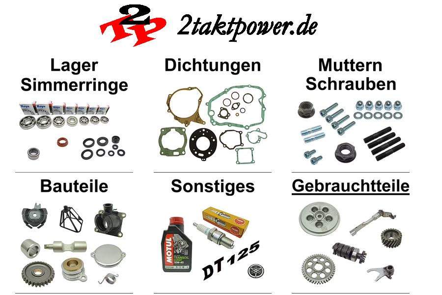 Yamaha DT 125 Schaltgabel NR.1 Getriebe TDR TZR LC2 ZX ZZ XTC 125 in Sundern (Sauerland)