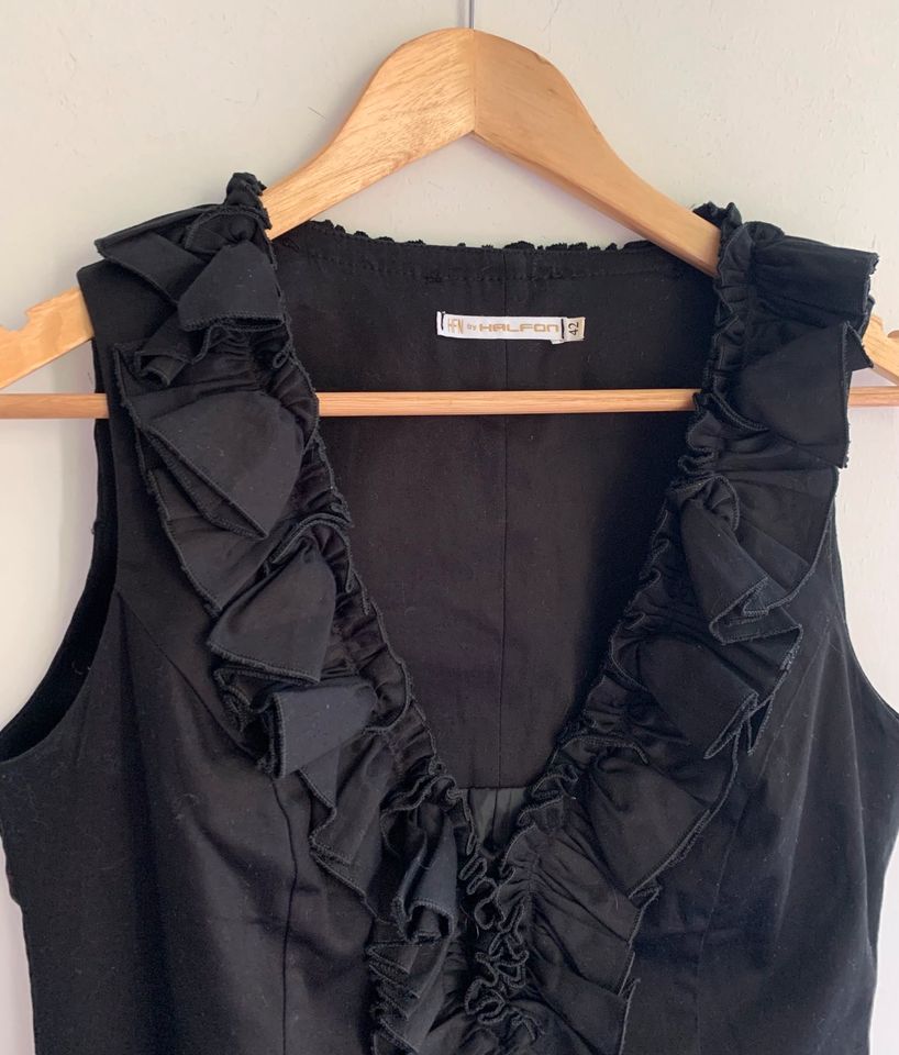 HALFON Cocktailkleid tief schwarz Sommerkleid Gr 38 in Berlin