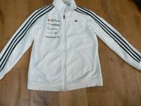 ADIDAS DSH Sponsoren Jacke Sportjacke  Trainingsjacke Weiß Gr. M Nordrhein-Westfalen - Brühl Vorschau