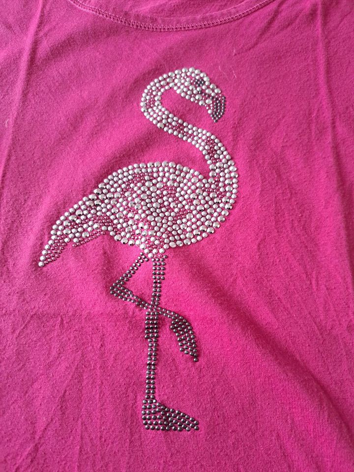 Trigema T-Shirt- pink - 164 - Flamingo- top Zustand in Stuttgart