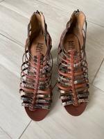 Barbara Heller Sandalen mit Absatz Pumps Schuhe braun Gr. 39 Nordrhein-Westfalen - Herdecke Vorschau