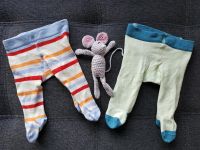 ❤ Baby Strumpfhosen ❤ Gr. 62/68, bunt/gestreift+grün/Bär // 1,50€ Vahrenwald-List - List Vorschau