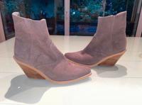 Edle beige Wildleder Stiefelette Gr. 38 KMB hoher NP Eyecatcher Elberfeld - Elberfeld-West Vorschau
